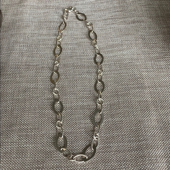 Tous Sterling Silver Oval Link Necklace - Picture 4 of 8